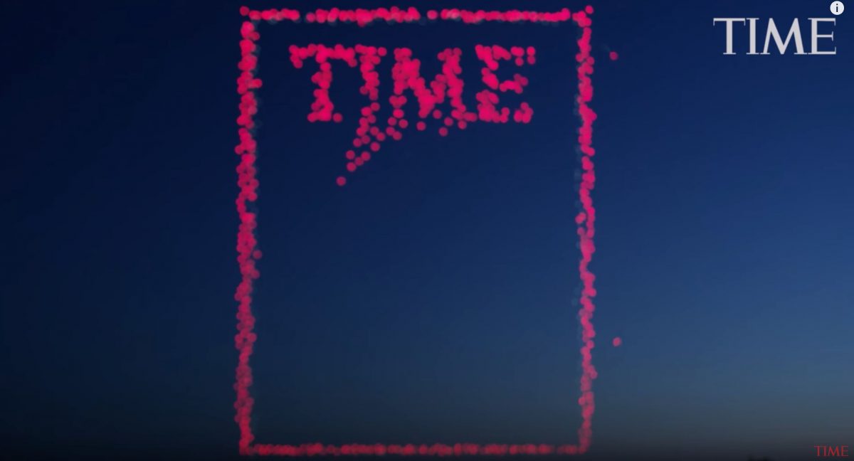 TIME’ın 958 drone’la oluşturduğu etkileyici kapağı